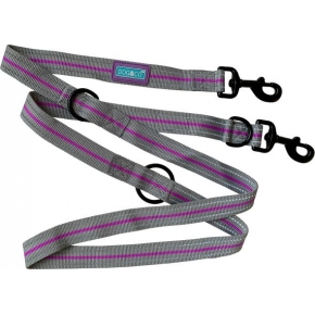 Dog & Co 6 In 1 Sports Training Lead Purple 1" X 72" Hem & Boo